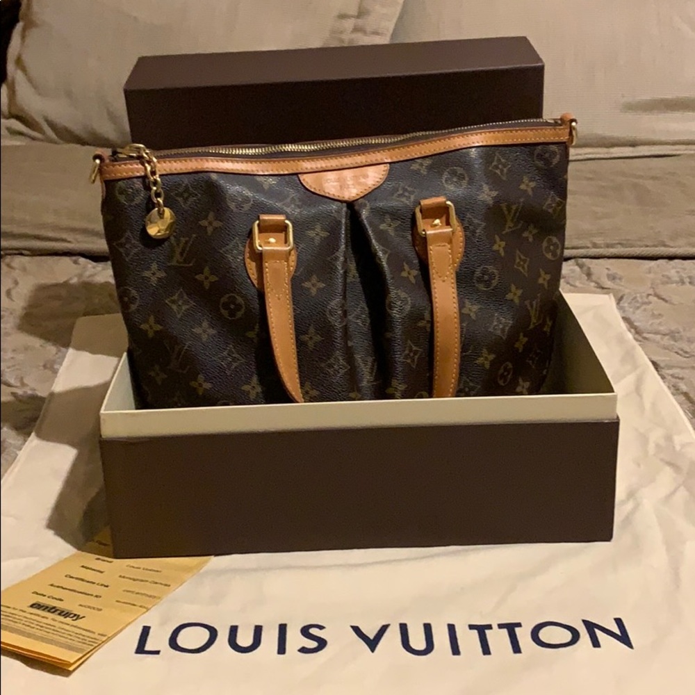 Louis Vuitton Brown Monogram Tote